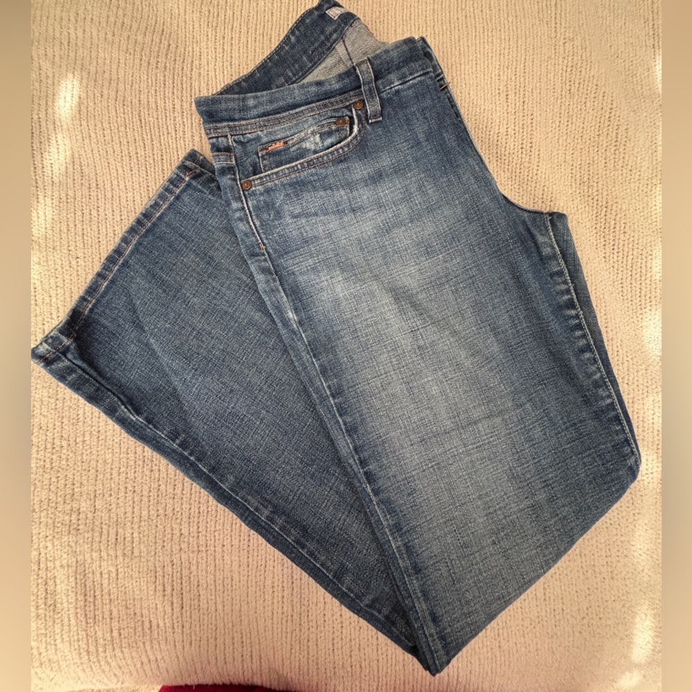 Joe's Jeans low rise boot leg jeans, size 30, 29.5” inseam